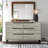 Weigel 6 Drawer 58" W Double Dresser-1839233169