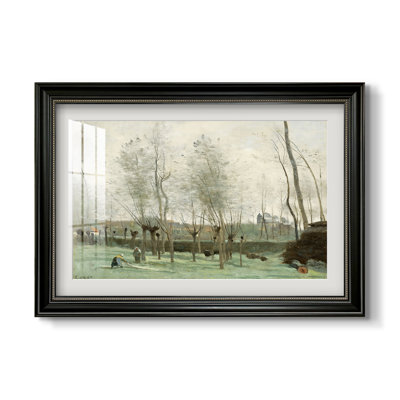  - Matted and Framed Under Glass, Large Living Room Wall Art