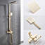 Ahmet Mixer Shower with Adjustable Shower Head