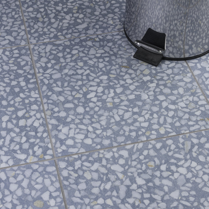 Carrelage mural en porcelaine 12 po x 12 po Farnese Amalfi, Bleu