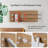 Modern Wood Led Plug In Wall Sconce With Shelf Mount Reading Lamp For Bedroom
