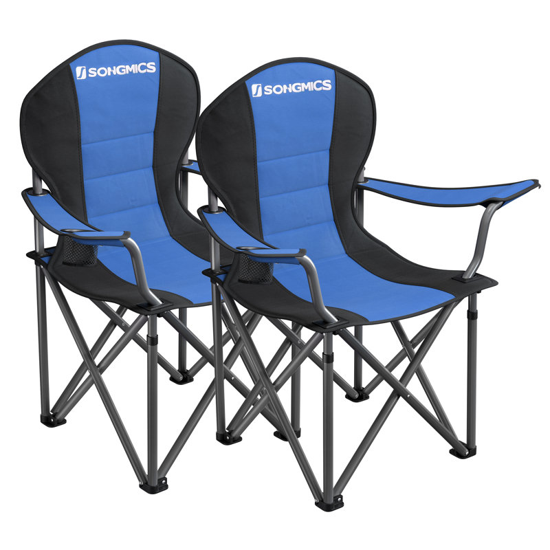 Renitta Folding Camping Chair, Blue/Black