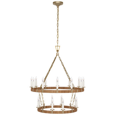Darlana 20 - Light Wagon Wheel Chandelier