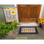 Tapis de porte antidérapant intérieur / extérieur 22 po x 10 po Sunflower Home Sassafras