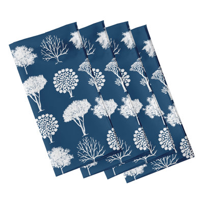 Maxson Polyester Floral Square Napkin