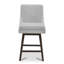 Tabouret de bar pivotant Zahara Neri-107095826