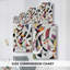 ABSTRACT Series LV III - Toile tendue sur mesure avec châssis - 3 pièces-2093625237