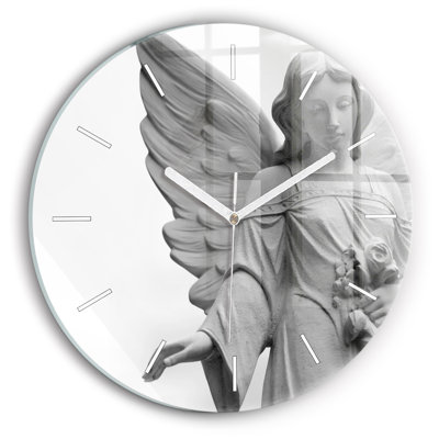 Glass Wall Clock