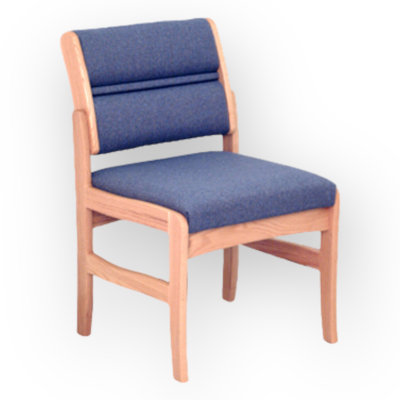 Nasuh Polyester/Polyester Blend Seat Reception Chair