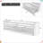 68.9"Long TV Stand for TVs Up to 78", Media Console Table with 4 Drawers and LED Lights-137291949