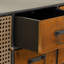 Chesire Iron 2 - Door Rectangle Accent Cabinet