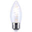 4 Watt B11 LED Reminiscent Flex Gray Coil Filament E26 3000K 120 Volt-314121309