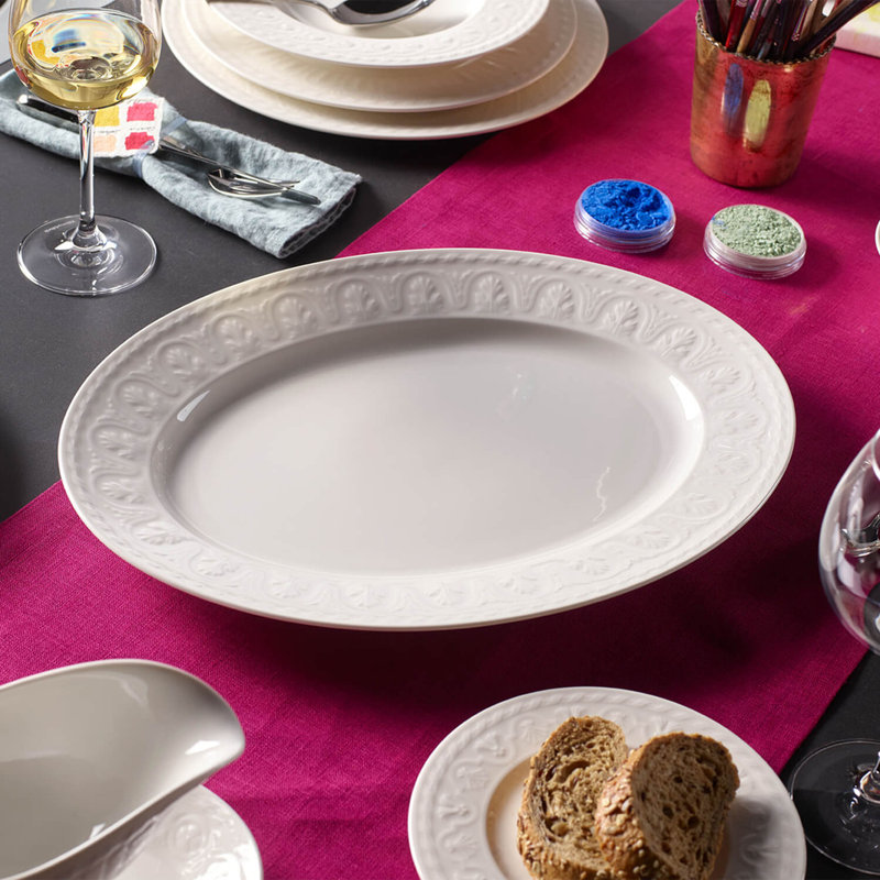 Grand plateau ovale 15,75 po Villeroy & Boch Cellini