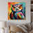 Brown Floater Framed