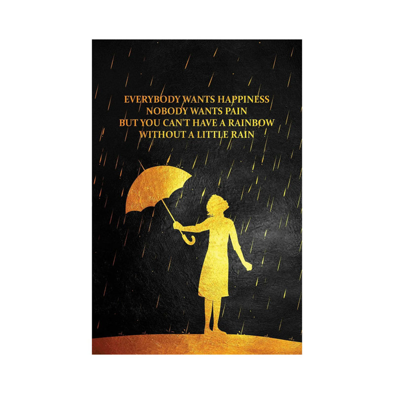 No Rain No Rainbow by Adrian Baldovino - Wrapped Canvas Print, 66.04 cm H x 45.72 cm W x 3.175 cm D