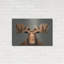 «Staring Moose» par Andreas Magnusson, art mural en métal-1679718120