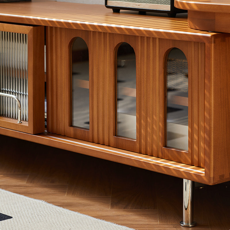 Meuble télé de salon de style moderne, 73.23"