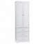 Armoire de rangement haute avec trois tiroirs-1818367972