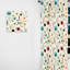 Simplicity In Scandinavian Flowers IX - Rideau moderne - Velours obscurcissant - 1 panneau-107575229