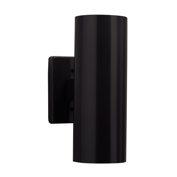 Plafonnier encastré noir Metro, H 12 po x l 8 po x P 4,5 po