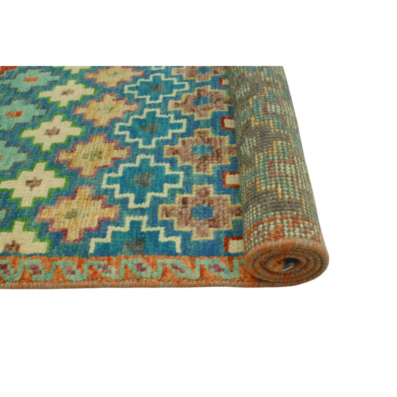 Tapis bleu Khyli Aethelbe
