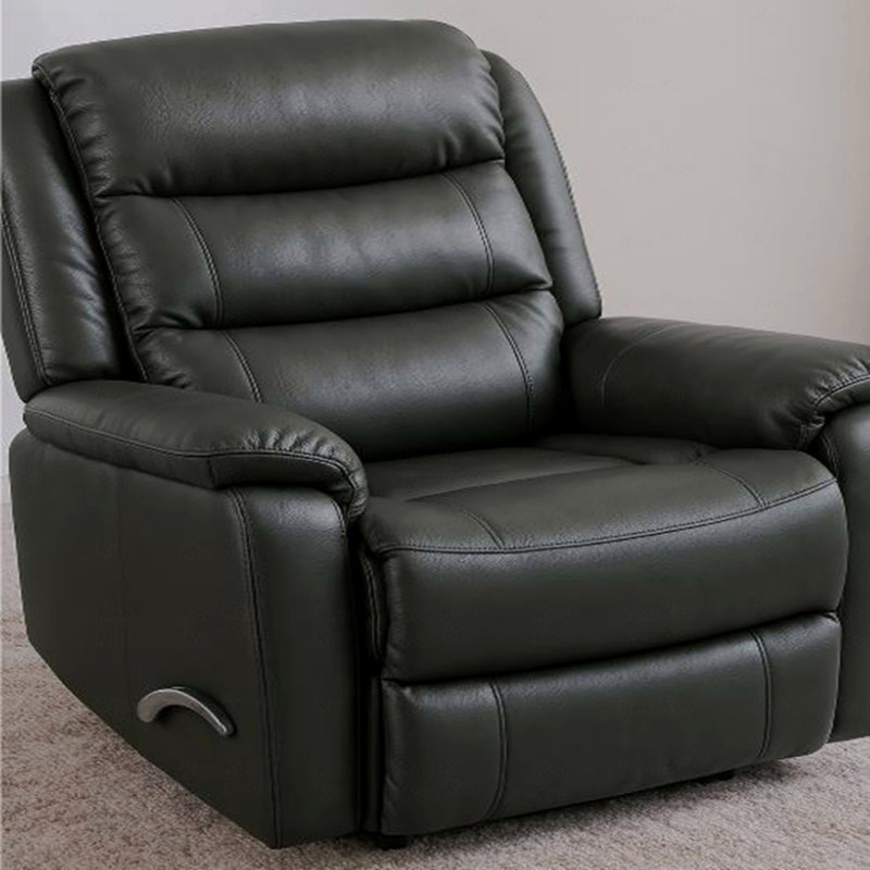 Cuir pivotant avec fonction d'inclinaison, Noir