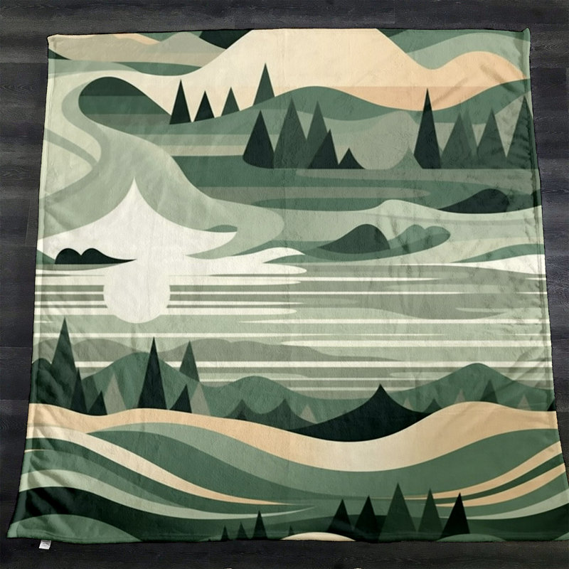 Throw Blanket, 51" W x 60" L