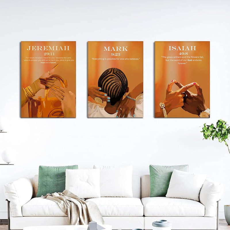 3 Piece Wrapped Canvas Print