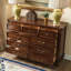 Nut-brown Solid Wood Rectangular Dressers & Chests