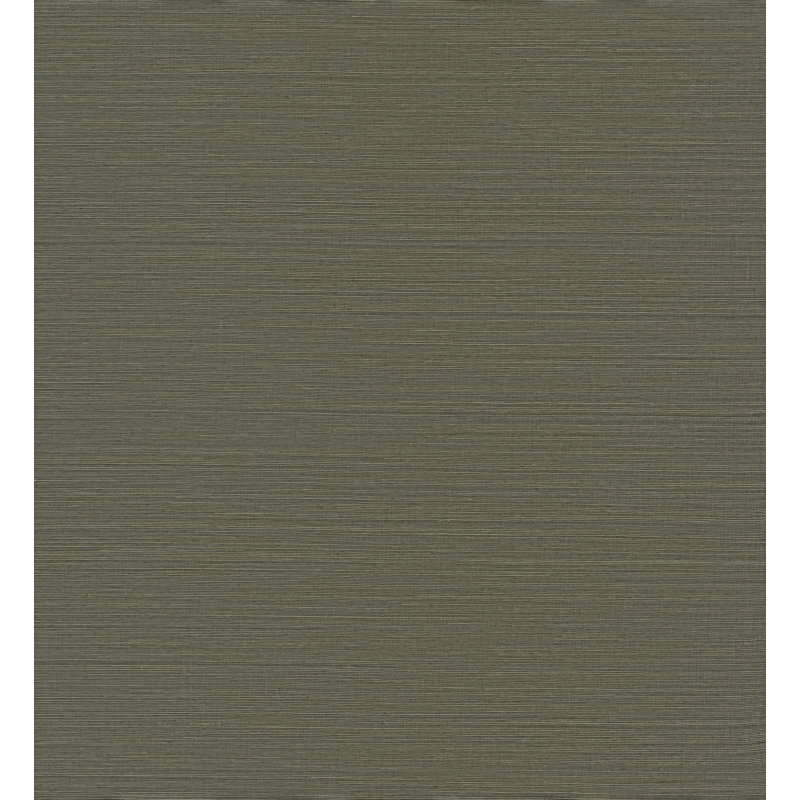 Loom Abstract Grass Cloth Wallpaper Roll, 36" W x 24' L, Gray