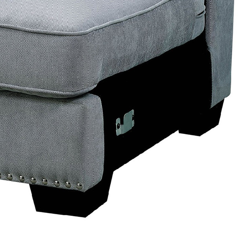 Fauteuil de chambre Amett, Gris