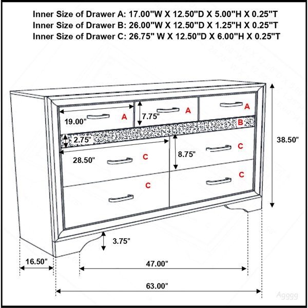 Dimensions du produit