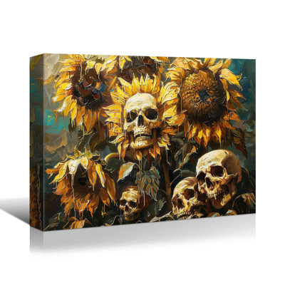 Art mural d'Halloween sur toile