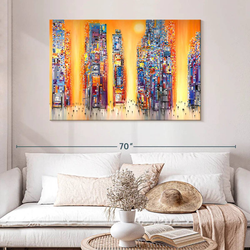 Avery Urban Sunset I, H 32 po x l 48 po