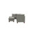3-PC SECTIONAL Polyfiber Sectional Sofa