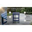 Table de bout extérieure Adirondack, table d'appoint de patio, tables de bout en PEHD pour pelouse de jardin-2097351178