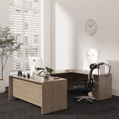 U-Shaped Executive Desk
