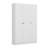 Elegant White Hall Stand, 53.1 x 82.7 x 13.8 inches | 100% Melamine Coated Particle Board, Thickness: 0.7 inches | Traditional Design Perfect for Entryways & Hallways, Durable & Stylish Storage Solution