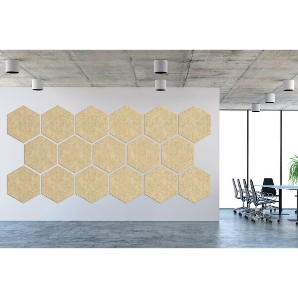 EcoPrivacy Acoustic Hexagon Acoustic Panel | Wayfair