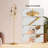 Crevan 65" Dimmable Rattan Tree Floor Lamp With 3 Bulbs Included-101633450