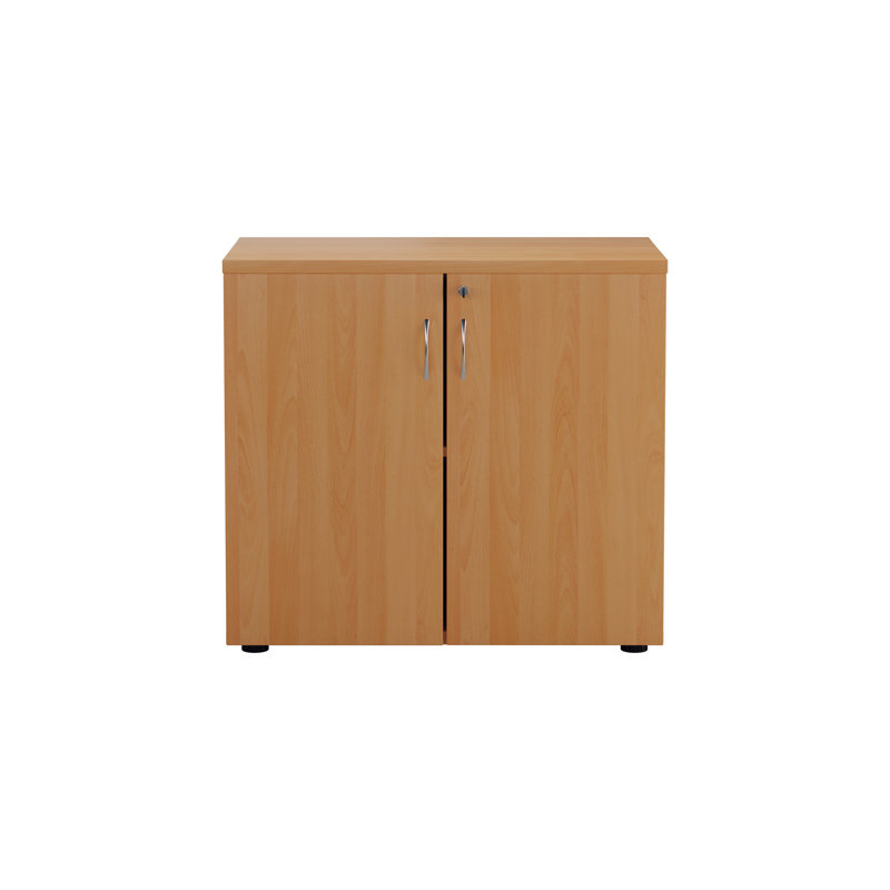 Buariki 2 -Door Storage Cabinet, Beech