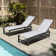 Mercury Row® Blevens Outdoor Metal Chaise Lounge & Reviews | Wayfair