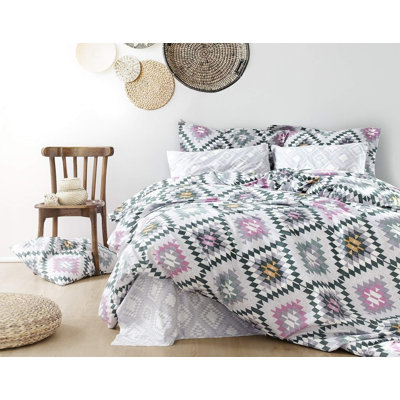 Rockchuck Geometric Shapes Duvet Cover Set with Pillowcases