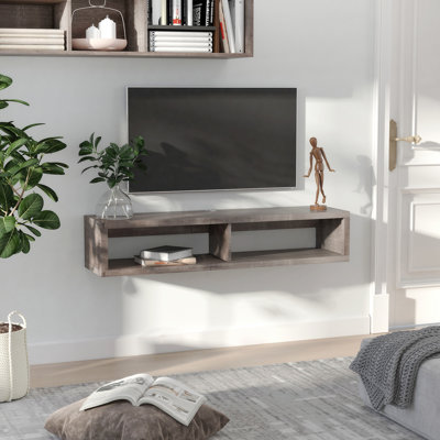 Wall Mounted Tv Stand, Media Console Floating Storage Shelf -  Ebern Designs, 558075491D1245BF9CC4AF084A26BA75