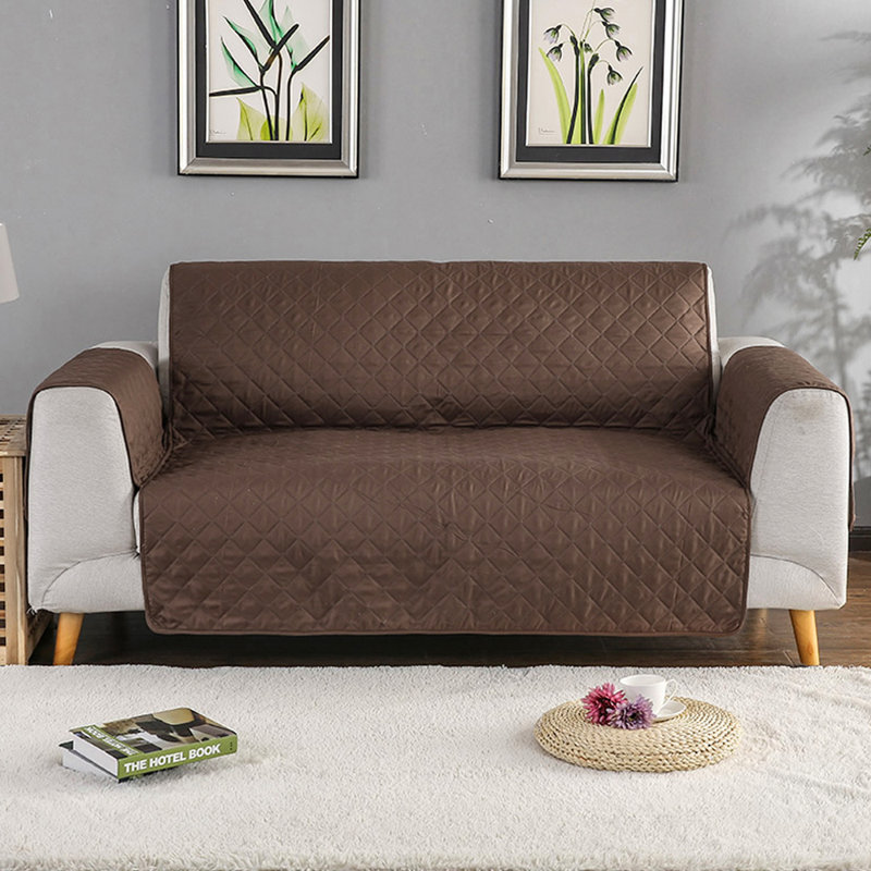 Housse pour canapé à coussins carrés/rectangulaires, H 75 po x l 110,24 po x P 1 po