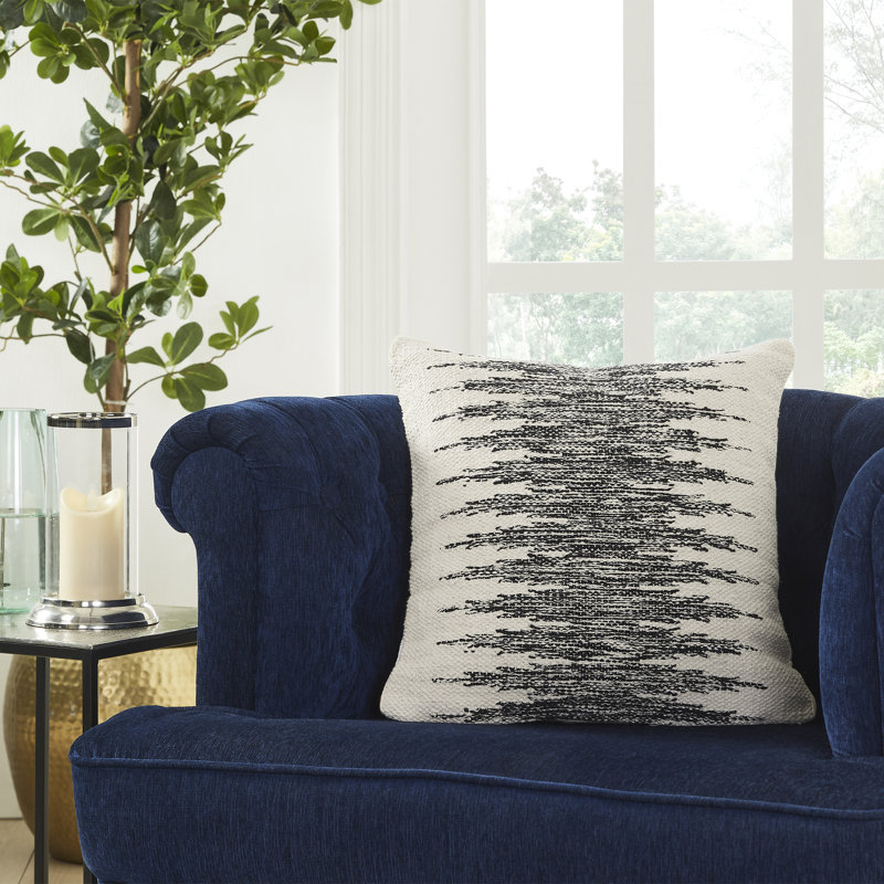 Housse de coussin carré en coton