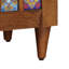 Solid Wood Rectangle Accent Cabinet