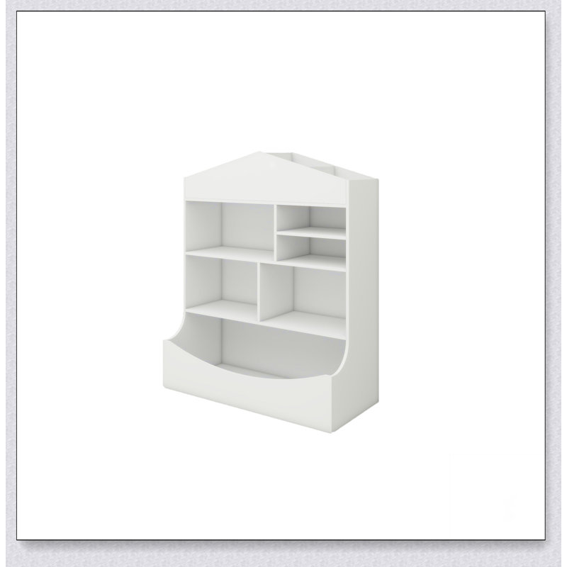 Children's Multi-Functional 7 Shelf Bookcase, Storage Display, Rack, Organizer
