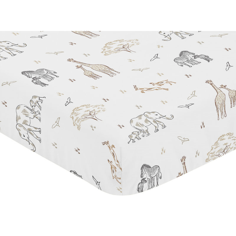 Drap-housse pour lit de bébé Serengeti
