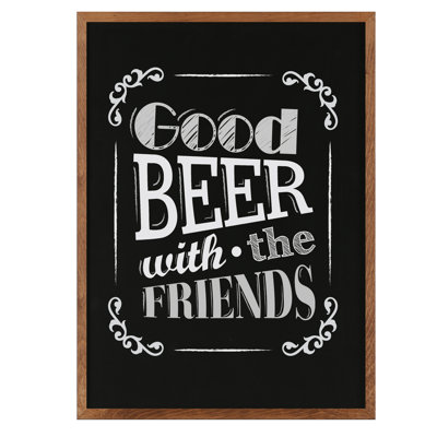 MT Displays No Fiberboard Wall Wood Chalkboard